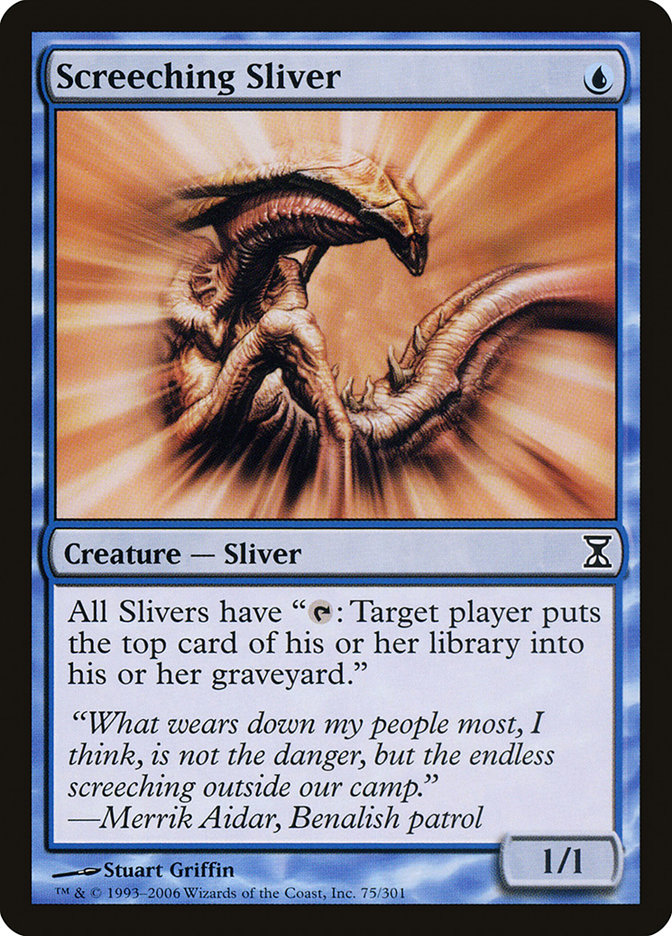 Screeching Sliver [Time Spiral] | Total Play