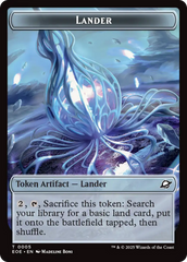 Drone // Lander (0005) Doubled-Sided Token [Edge of Eternities Tokens] | Total Play