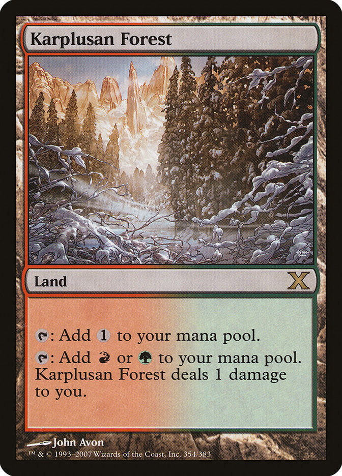 Karplusan Forest [Tenth Edition] | Total Play