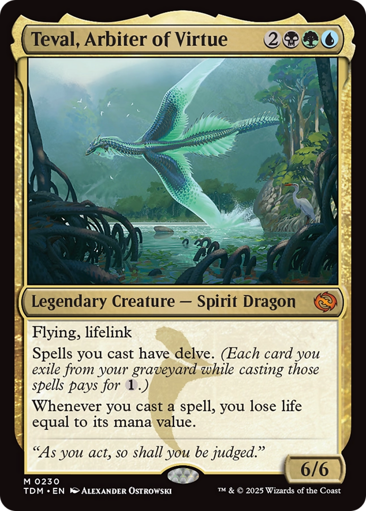 Teval, Arbiter of Virtue [Tarkir: Dragonstorm] | Total Play