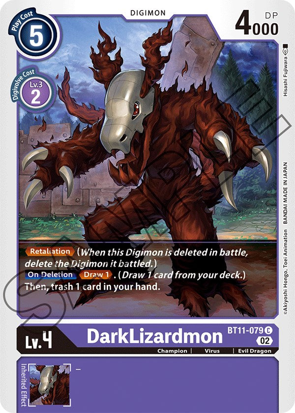 DarkLizardmon [BT11-079] [Dimensional Phase] | Total Play