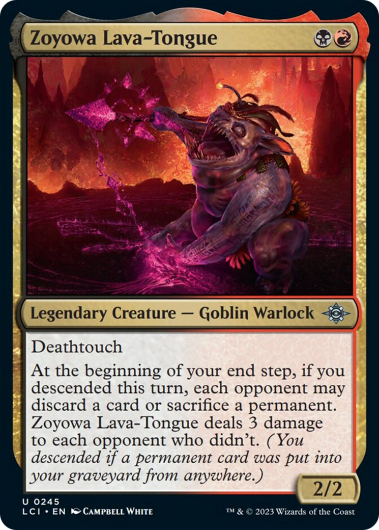 Zoyowa Lava-Tongue [The Lost Caverns of Ixalan] | Total Play