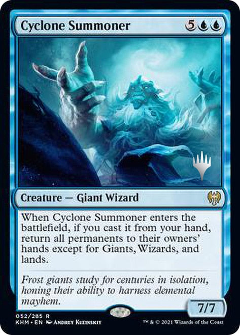 Cyclone Summoner (Promo Pack) [Kaldheim Promos] | Total Play
