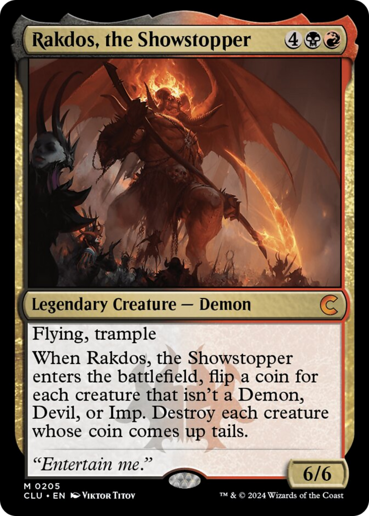Rakdos, the Showstopper [Ravnica: Clue Edition] | Total Play