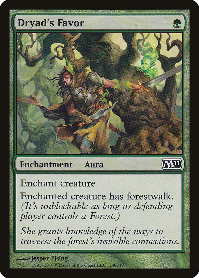 Dryad's Favor [Magic 2011] | Total Play