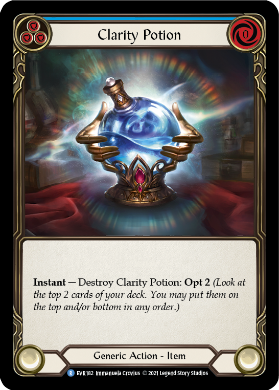 Clarity Potion [EVR182] (Everfest)  1st Edition Normal | Total Play