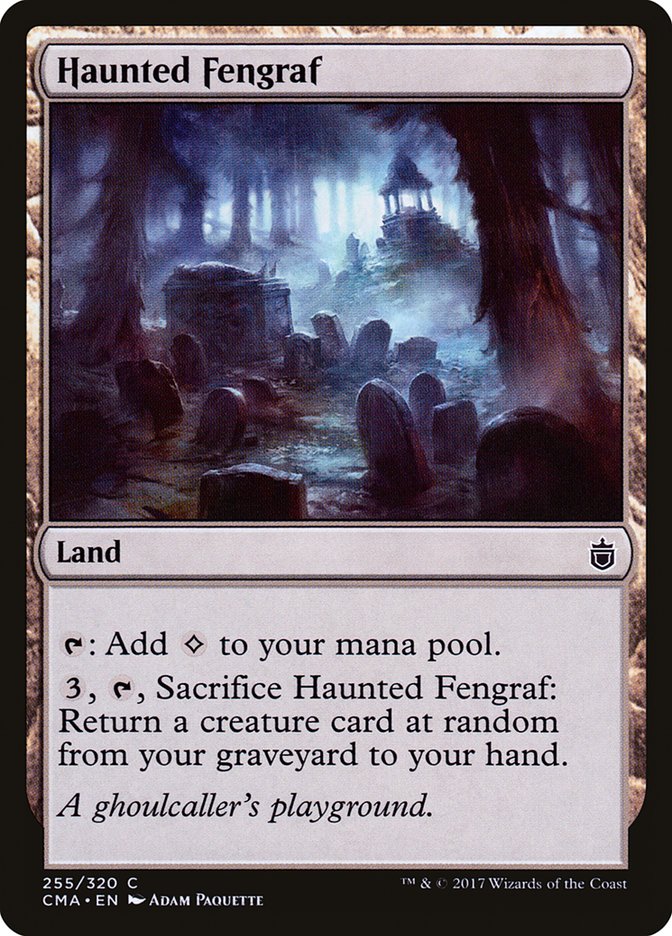 Haunted Fengraf [Commander Anthology] | Total Play