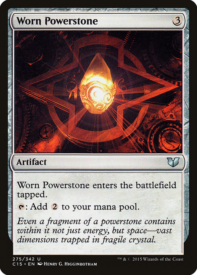 Worn Powerstone [Commander 2015] | Total Play