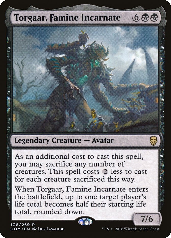 Torgaar, Famine Incarnate [Dominaria] | Total Play