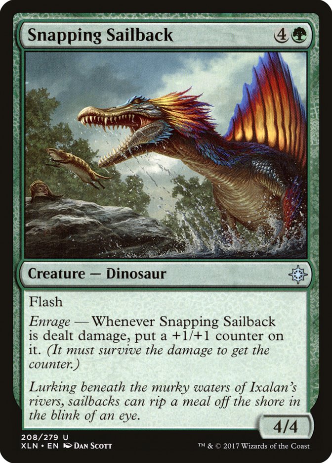 Snapping Sailback [Ixalan] | Total Play
