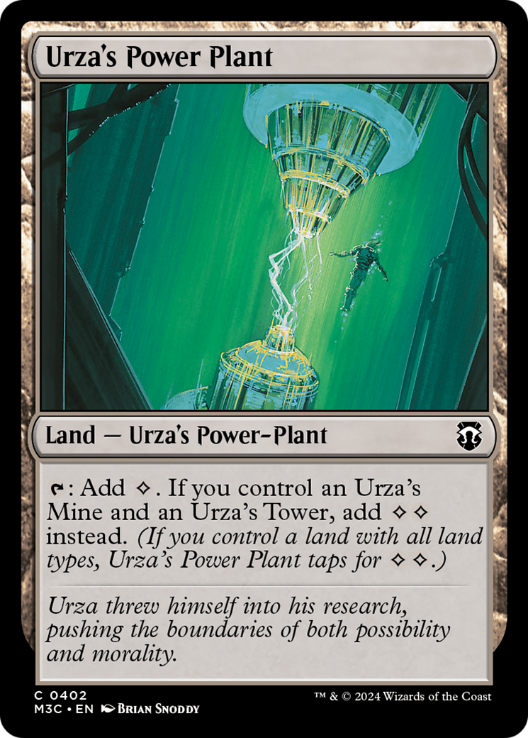 Urza's Power Plant (Ripple Foil) [Modern Horizons 3 Commander] | Total Play
