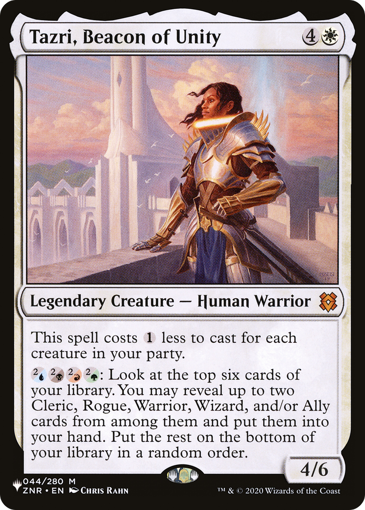Tazri, Beacon of Unity (ZNR) [The List] | Total Play