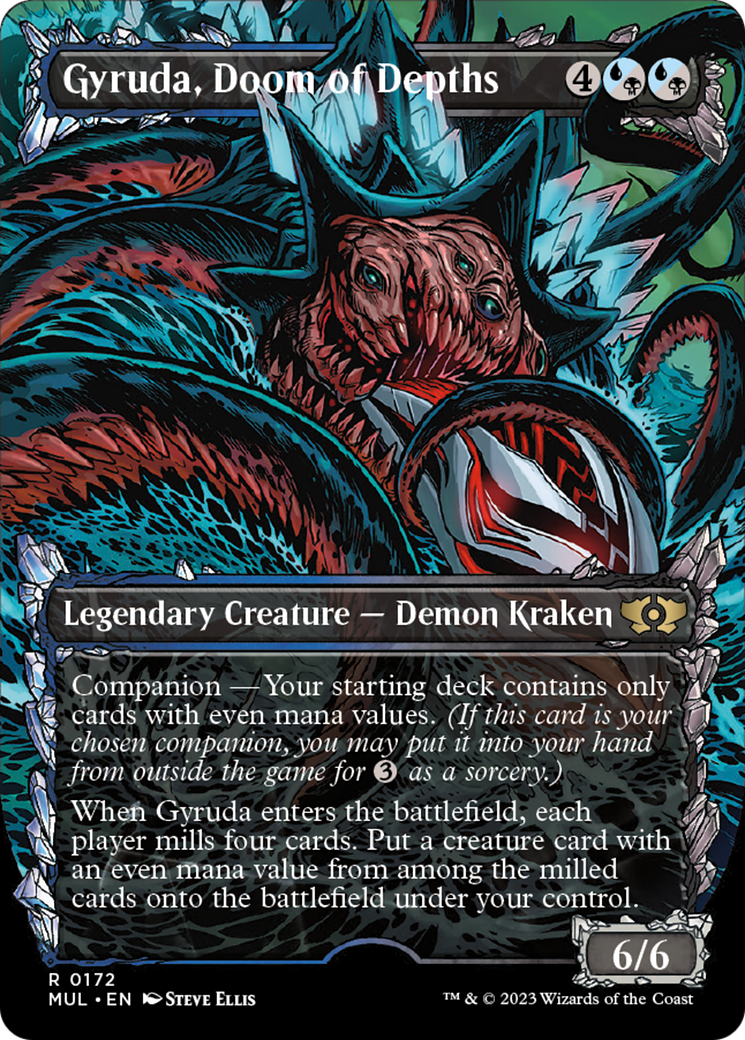 Gyruda, Doom of Depths (Halo Foil) [Multiverse Legends] | Total Play