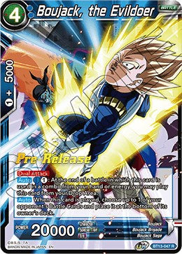 Boujack, the Evildoer (BT13-047) [Supreme Rivalry Prerelease Promos] | Total Play