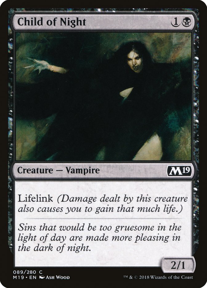 Child of Night [Core Set 2019] | Total Play