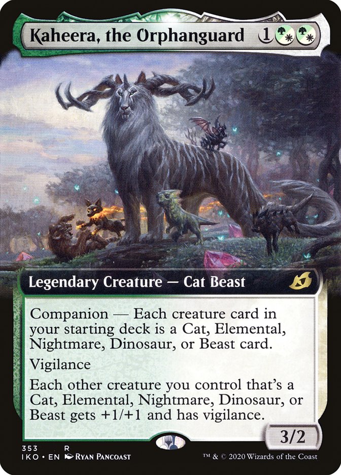 Kaheera, the Orphanguard (Extended Art) [Ikoria: Lair of Behemoths] | Total Play