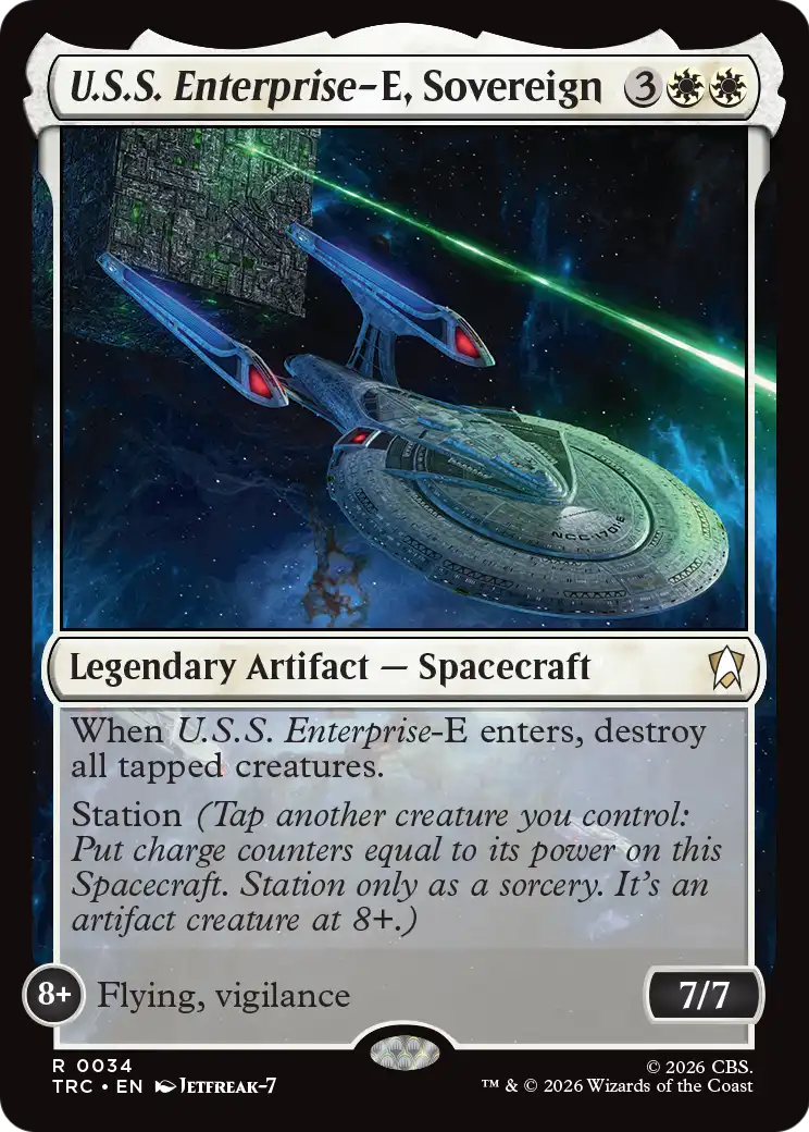 U.S.S. Enterprise-E, Sovereign [Star Trek Commander] | Total Play