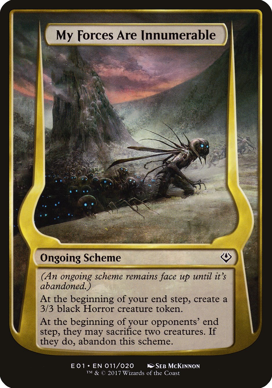 My Forces Are Innumerable (Schemes) [Archenemy: Nicol Bolas Schemes] | Total Play