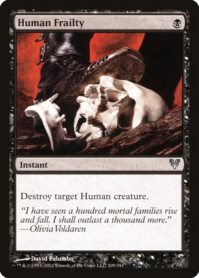 Human Frailty [Avacyn Restored] | Total Play