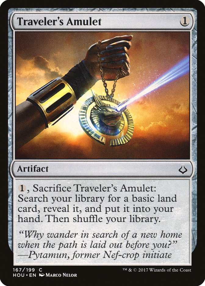 Traveler's Amulet [Hour of Devastation] | Total Play
