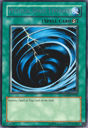 Mystical Space Typhoon (Silver) [DL09-EN014] Rare | Total Play