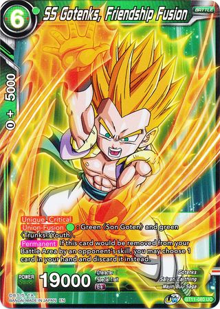 SS Gotenks, Friendship Fusion (BT11-080) [Vermilion Bloodline 2nd Edition] | Total Play