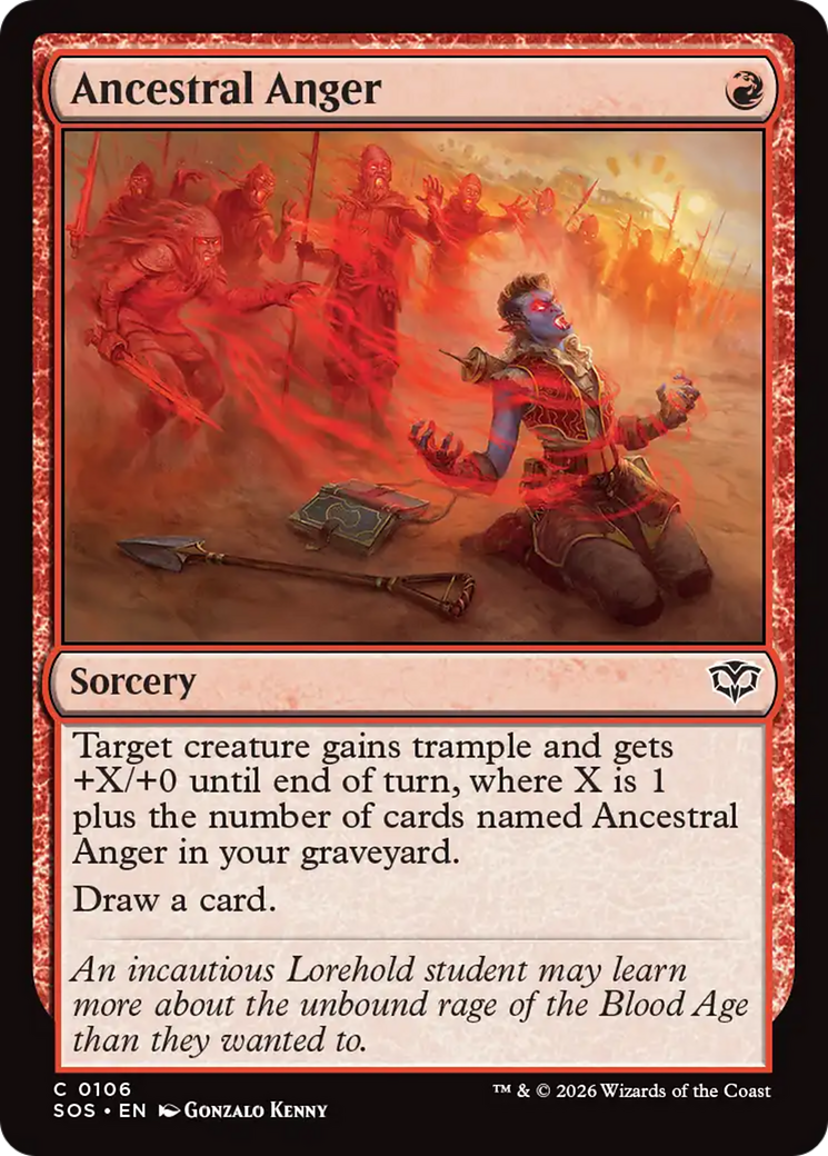 Ancestral Anger [Secrets of Strixhaven] | Total Play