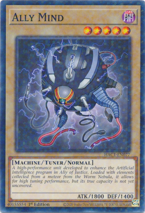 Ally Mind (Duel Terminal) [HAC1-EN077] Common | Total Play