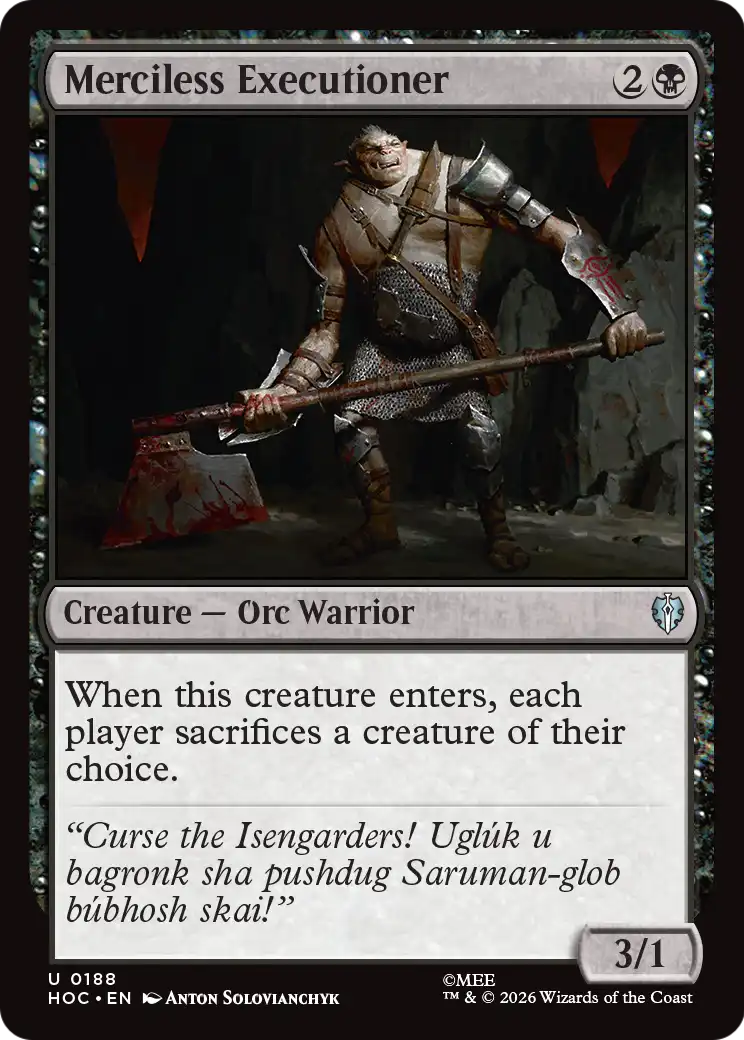 Merciless Executioner [The Hobbit: Eternal-Legal] | Total Play