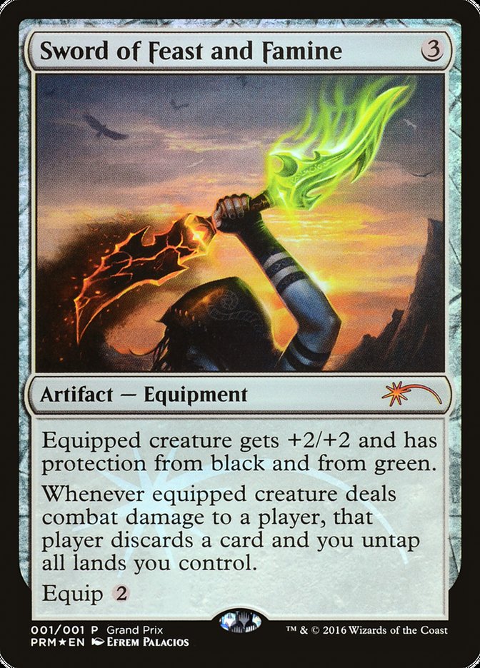Sword of Feast and Famine [Grand Prix Promos] | Total Play