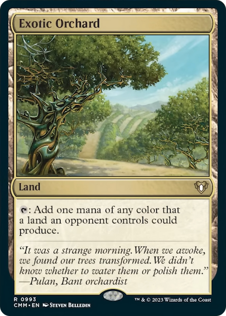 Exotic Orchard [Commander Masters] | Total Play