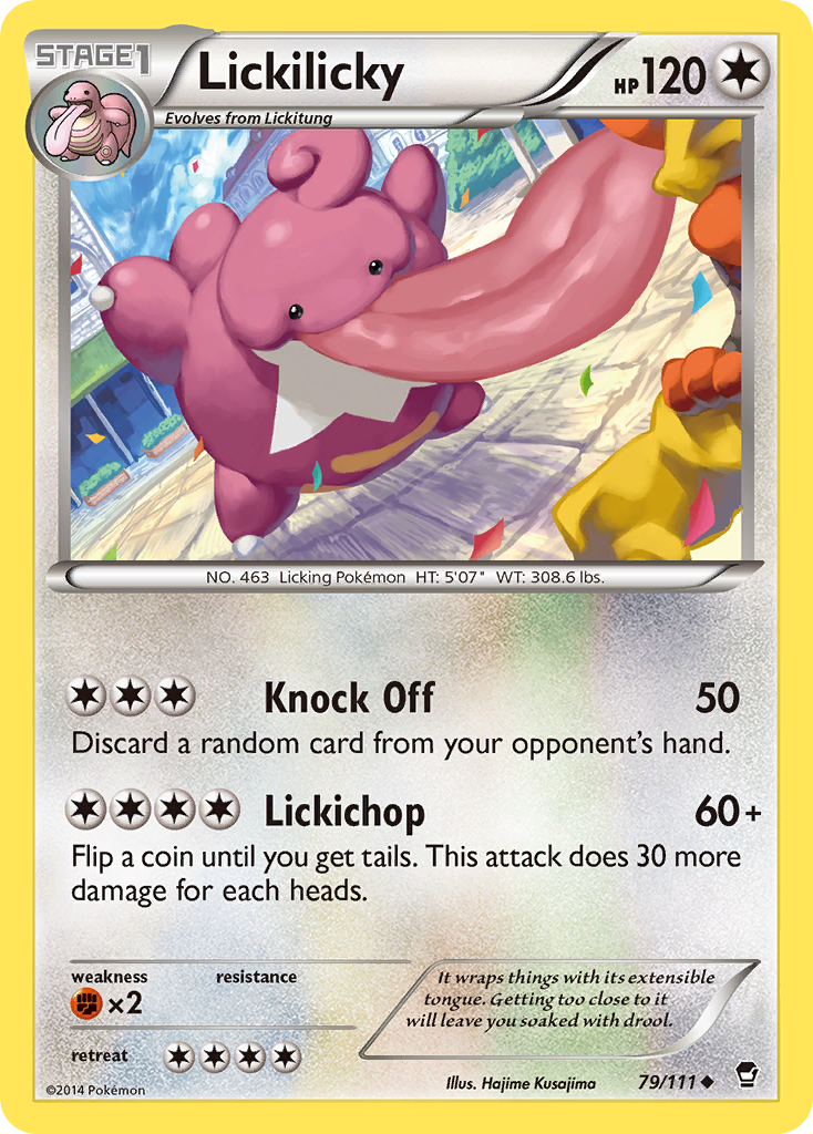 Lickilicky (79/111) [XY: Furious Fists] | Total Play