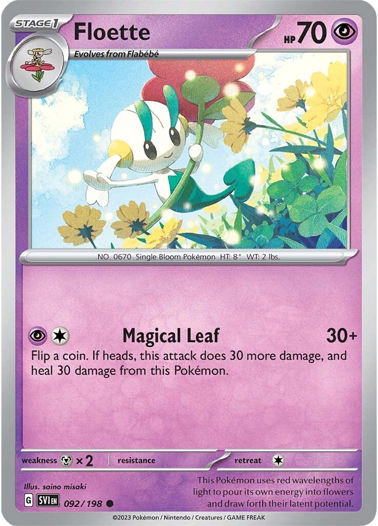 Floette (092/198) [Scarlet & Violet: Base Set] | Total Play