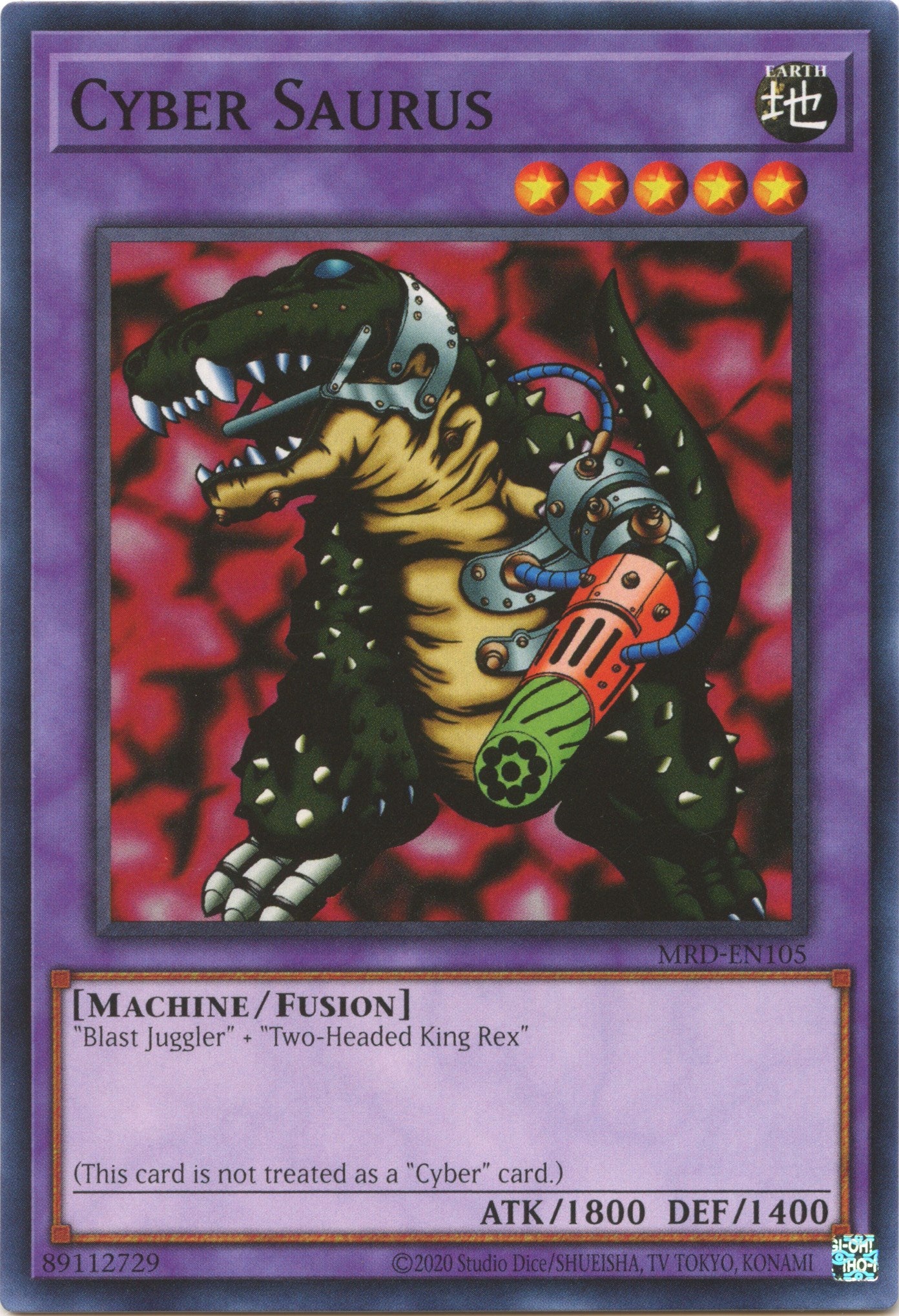 Cyber Saurus (25th Anniversary) [MRD-EN105] Common | Total Play