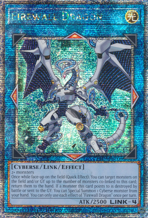 Firewall Dragon [TN23-EN008] Quarter Century Secret Rare | Total Play
