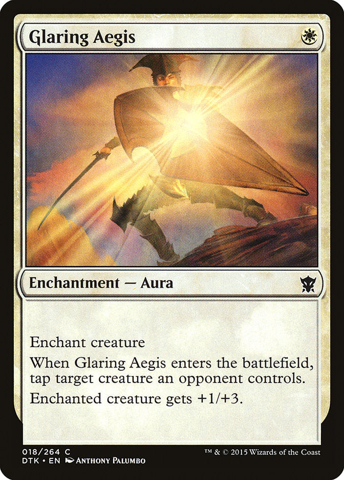 Glaring Aegis [Dragons of Tarkir] | Total Play