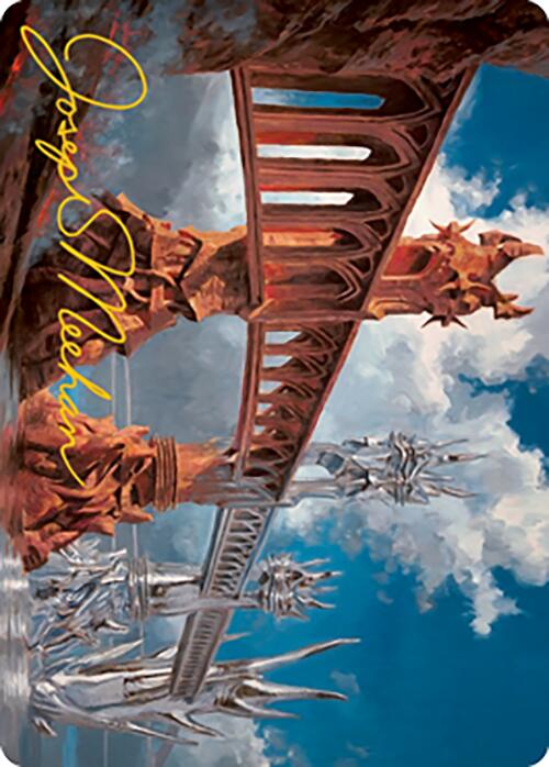 Silverbluff Bridge Art Card (Gold-Stamped Signature) [Modern Horizons 2 Art Series] | Total Play