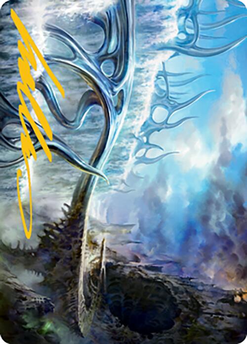 Mistvault Bridge Art Card (Gold-Stamped Signature) [Modern Horizons 2 Art Series] | Total Play