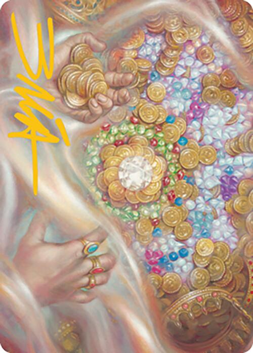 Strike It Rich Art Card (Gold-Stamped Signature) [Modern Horizons 2 Art Series] | Total Play