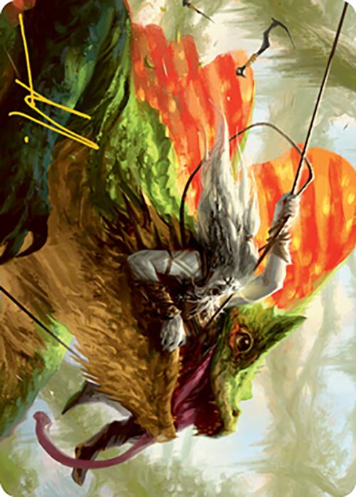 Captured by Lagacs Art Card (Gold-Stamped Signature) [Modern Horizons 2 Art Series] | Total Play