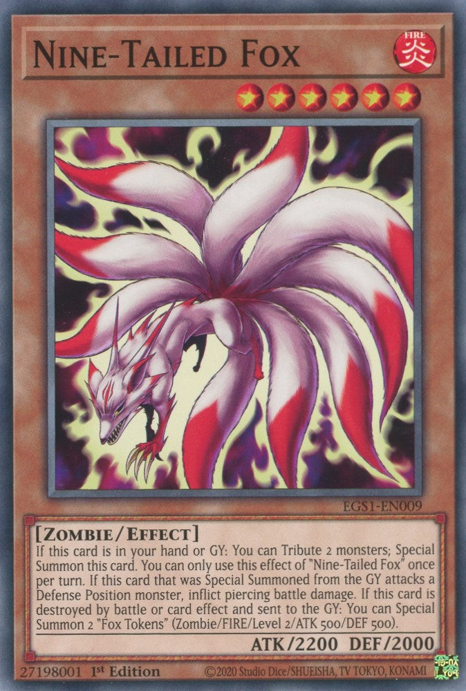 Nine-Tailed Fox [EGS1-EN009] Common | Total Play