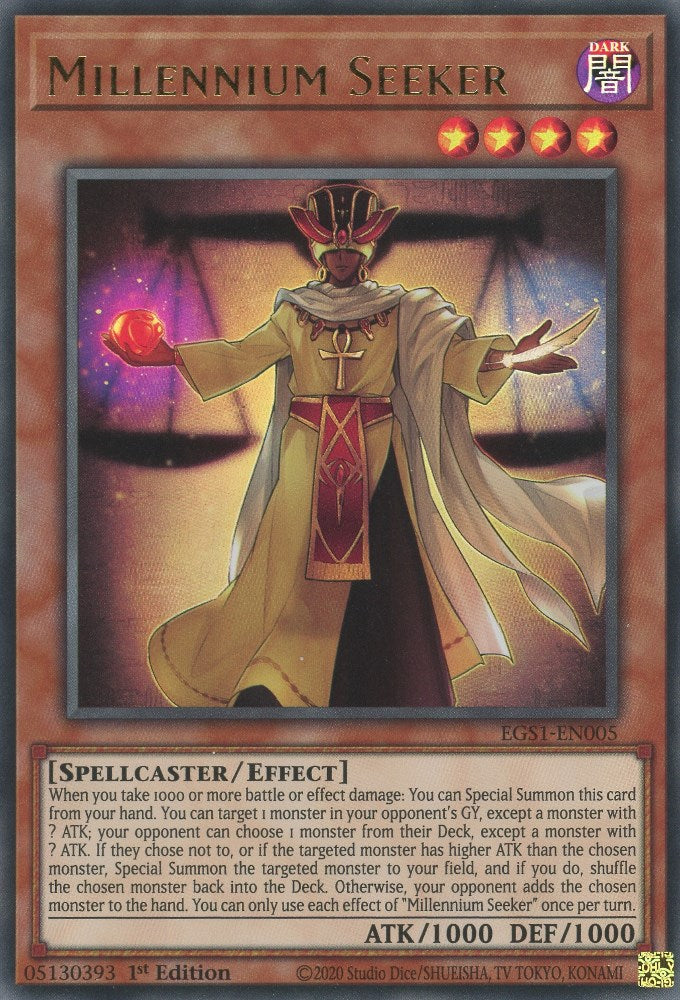 Millennium Seeker [EGS1-EN005] Ultra Rare | Total Play