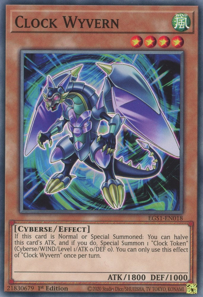Clock Wyvern [EGS1-EN018] Common | Total Play