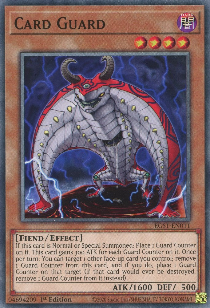 Card Guard [EGS1-EN011] Common | Total Play