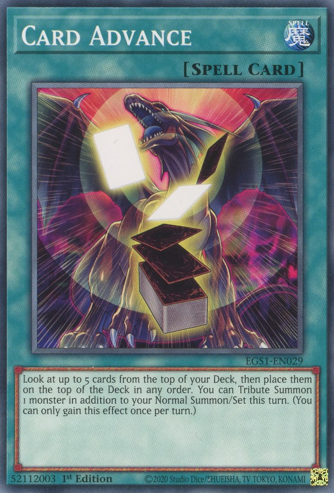 Card Advance [EGS1-EN029] Common | Total Play
