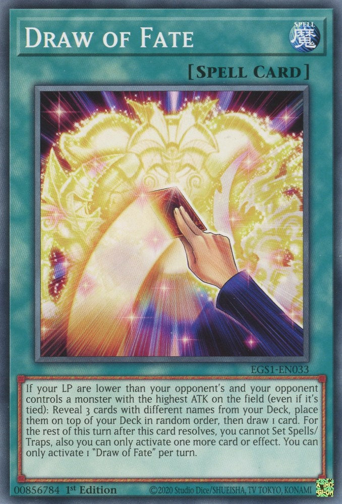 Draw of Fate [EGS1-EN033] Common | Total Play