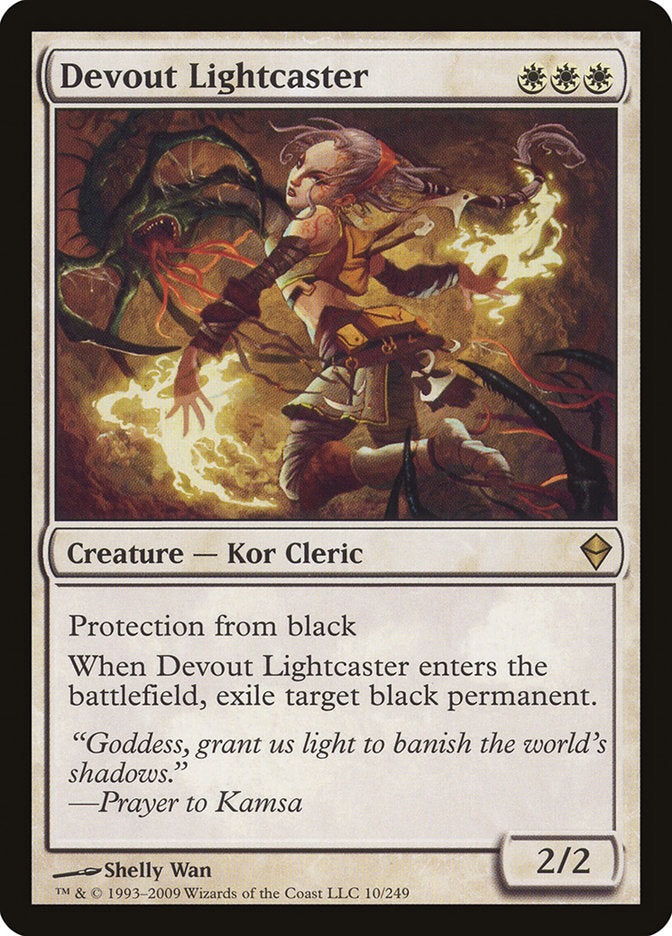 Devout Lightcaster [Zendikar] | Total Play