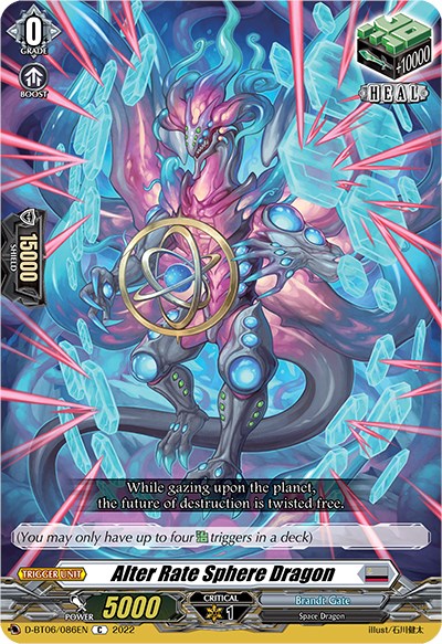 Alter Rate Sphere Dragon (D-BT06/086EN) [Blazing Dragon Reborn] | Total Play