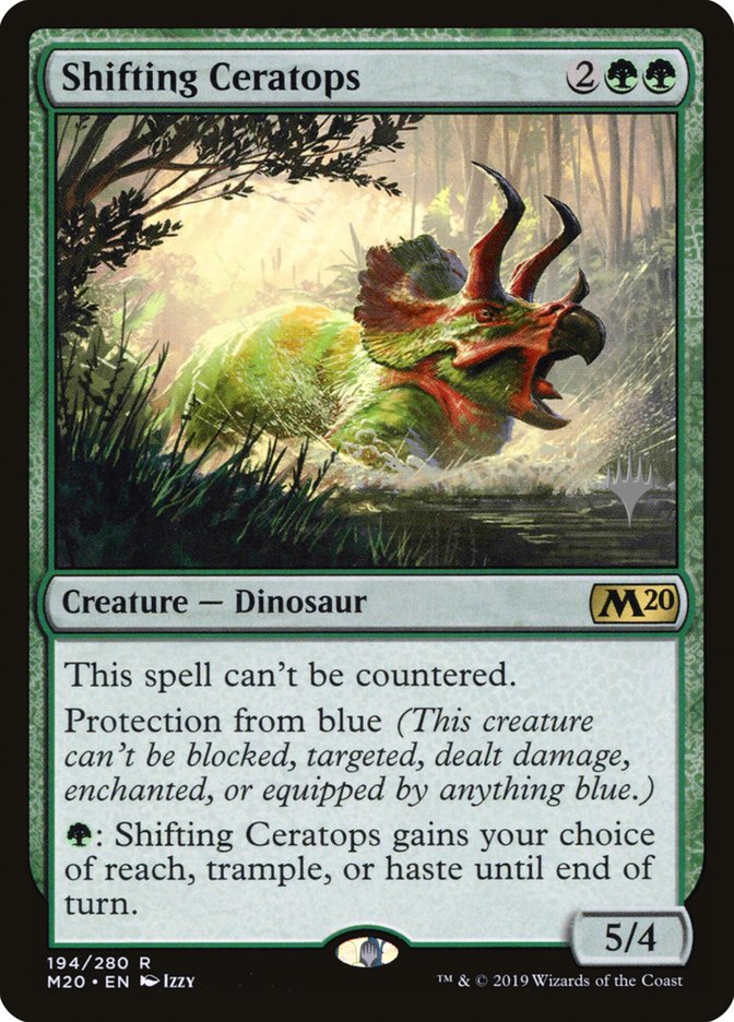Shifting Ceratops (Promo Pack) [Core Set 2020 Promos] | Total Play