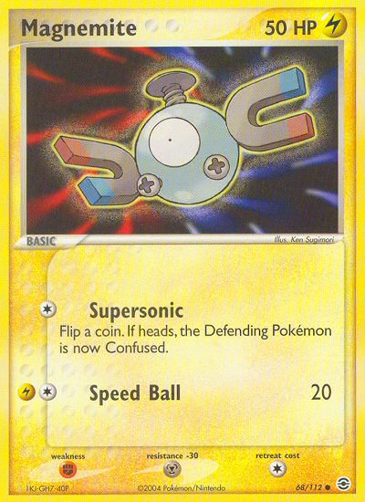 Magnemite (68/112) [EX: FireRed & LeafGreen] | Total Play